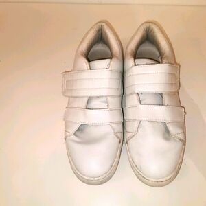 BENETTON S42 White Velcro Sneakers